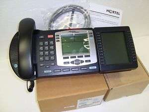 Nortel i2004 NTDU82 Non Poe Phone & IP KEM NTEX00DA70  