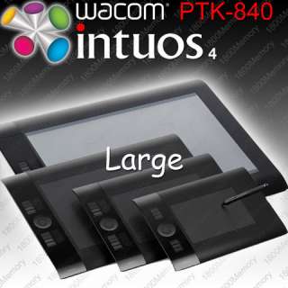 Wacom Intuos4 Large Graphics Pen Tablet PTK 840 8x13 A4  