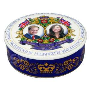  Royal Wedding William & Kate Souvenir Ceramic Trinket Box 