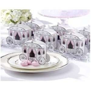  wedding favor carriage boxes gift candy box 100pcs/lot 