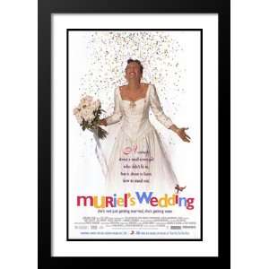  Muriels Wedding 32x45 Framed and Double Matted Movie 