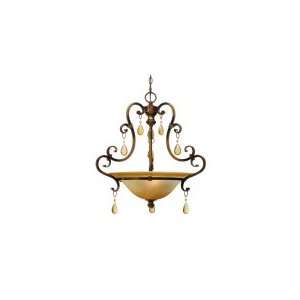  Golden Lighting CRYSET 6095 3PANT Alante Hanging Accessory 