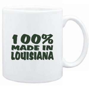  Mug White  100% MADE IN Louisiana  Usa States Sports 