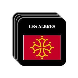  Midi Pyrenees   LES ALBRES Set of 4 Mini Mousepad 
