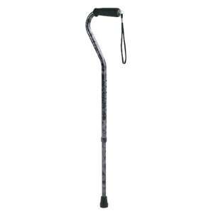    Offset Handle Aluminum Cane Color Red