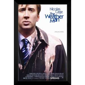  The Weather Man FRAMED 27x40 Movie Poster Nicolas Cage 