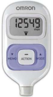 OMRON HJ 203 PP Purple Pedometer w/ Activity Tracker  