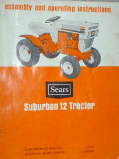917.25340 & 917.25350  Suburban Tractor Owners, Parts & Engine  3 