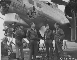 WWII B 17 91st Bomb Group Air Force England 1944  