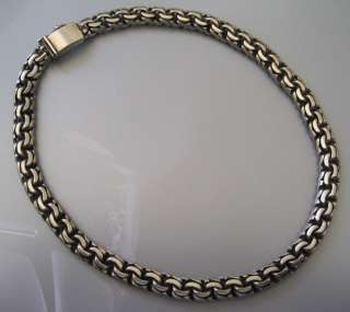 Mexican Mexico silver 925 chain necklace 120g.  