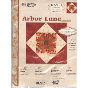  Joann Quilt Block of the Month Arbor Lane Collection #11 