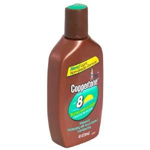  Coppertone Sunscreen Lotion, SPF 8, 4 fl oz (118 ml 