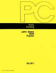 John Deere 2020 Series Tractor Parts Catalog Manual 727  