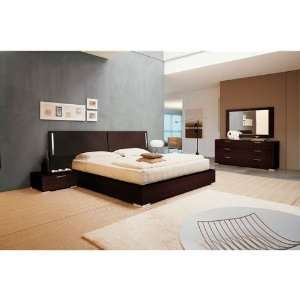  YumanMod Enter Bedroom Set in Wenge