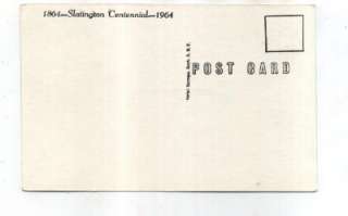 PA SLATINGTON PENNSYLVANIA 1964 Postcard AERIAL VIEW  