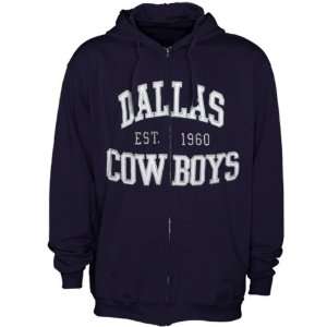  Dallas Cowboys Mens Delorean Full Zip Hooded Sweatshirt 