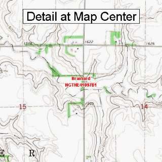   Map   Brainard, Nebraska (Folded/Waterproof)