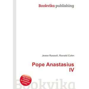  Pope Anastasius IV Ronald Cohn Jesse Russell Books