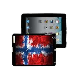  Norway Flag Watercolor   iPad 2 Hard Shell Snap On 