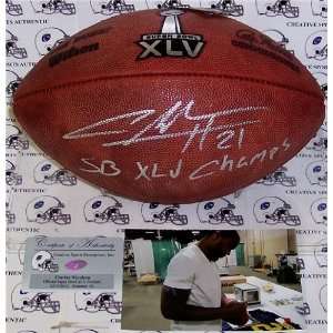  Charles Woodson Autographed/Hand Signed Super Bowl XLV Official NFL 