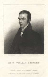 WILLIAM STEWART Methodist Magazine 1822 John Westley  