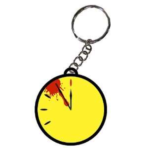  Watchmen Bloody Doomsday Clock Rubber Keychain Everything 
