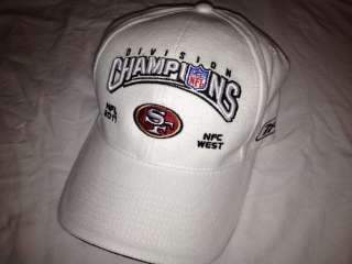 San Francisco 49ers 2011 NFC West Division Champions Reebok Hat Cap 