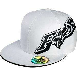  Fox Racing MX4 All Pro Fitted Hat   7 1/8 /White 