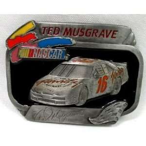  Ted Musgrave Special Edition NASCAR Buckle Sports 