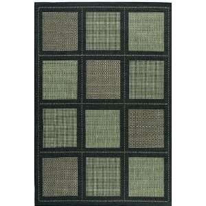  Couristan Summit All Weather Area Rug   86 square, Green 