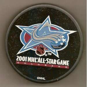  2000 NHL all star game colorado Logo Puck 