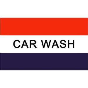  Car Wash Flag Polyester 3 ft. x 5 ft. Patio, Lawn 