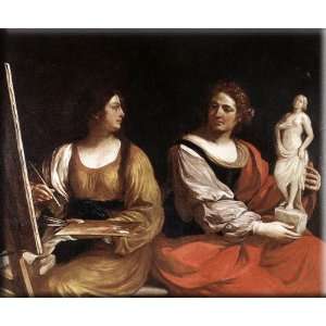  Allegory of Painting and Sculpture 30x25 Streched Canvas 