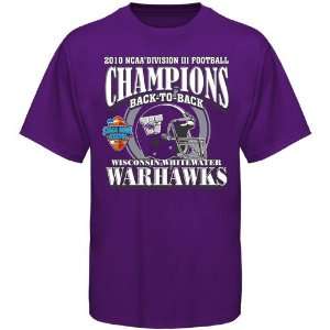  Whitewater Warhawks Youth Purple 2010 NCAA Division III Football 