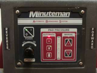 MINUTEMAN M2700 ABS AUTOMATIC BURNISHER BUFFER 3 NEW BATTERIES AND 
