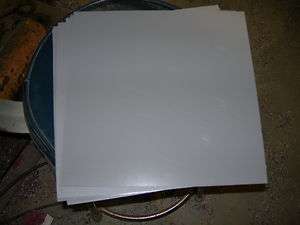 GRAY ABS PLASTIC SHEET .060 THICK 6 X 6  