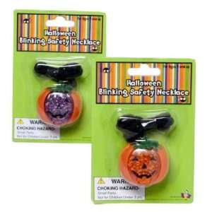  Blinking Halloween Safety Necklace Case Pack 48