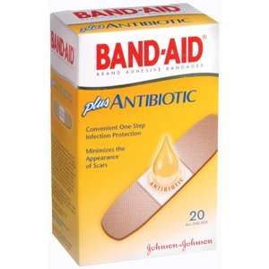  BAND AID ANTIBIOTIC ALL ONE SIZE 20 EACH Health 