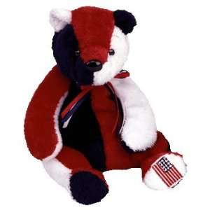  TY Beanie Baby   PATRIOT the Bear (Reversed Version) Toys 