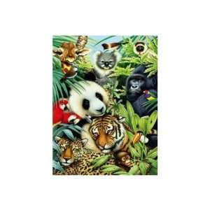   Mountain Puzzles Animal Magic 550 Piece Jigsaw Puzzle Toys & Games
