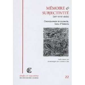   , fama & historia (9782900791868) Dominique de Courcelles Books