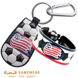   and New England Revolution Classic Soccer Keychain