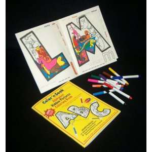   Colorn Seek Alphabet Hidden Pictures Coloring Book 