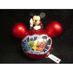  2012 Disney Walt Disney World Mickey Mouse Ear Christmas 