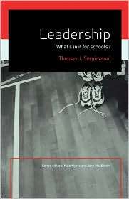 Leadership, (0415230713), Tom Sergiovanni, Textbooks   