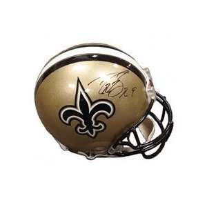  Drew Brees Autographed Full Size Replica New Orleans 