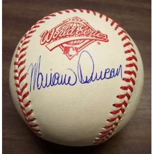  Mariano Duncan Autographed Baseball