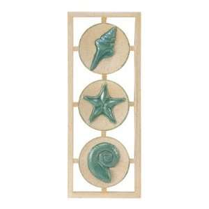  SEASHELL TRIO WALL DECOR