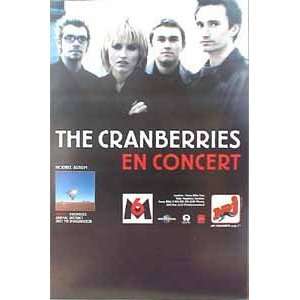  Music   Alternative Rock Posters Cranberries   En Concert 