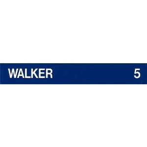  Bill Walker Nameplate   NY Knicks 2010 2011 Season Game 